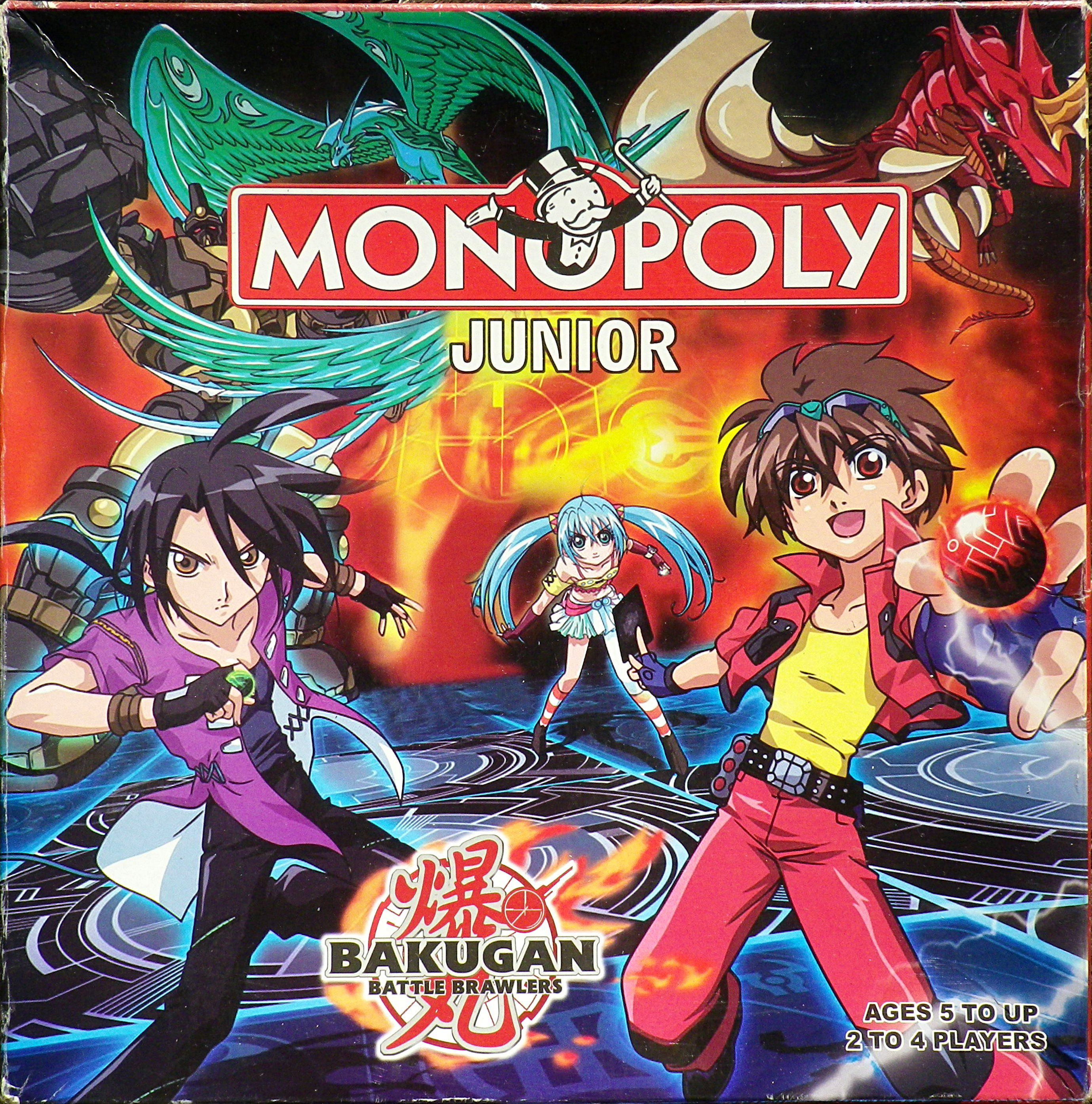 Monopoly Junior: Bakugan Battle Brawlers»