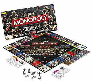 Monopoly: New Orleans Saints Super Bowl XLIV Champions Collector's Edition