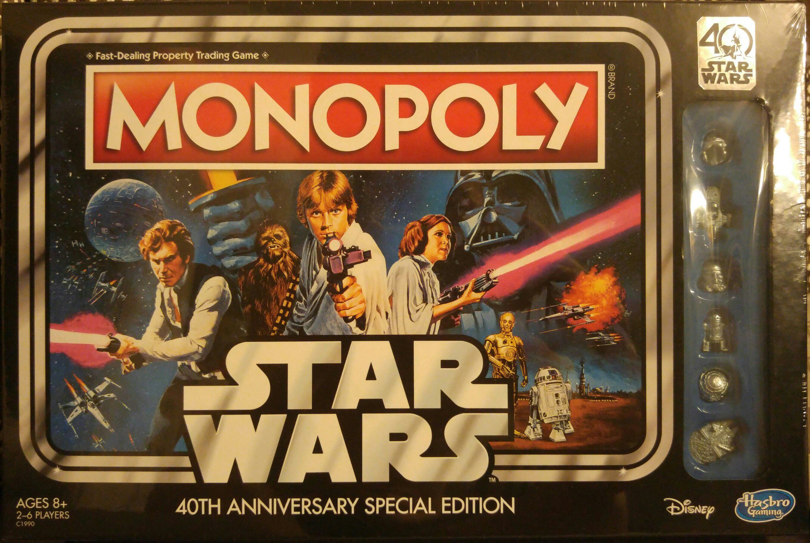 Monopoly Star Wars 40th Anniversary Special Edition Hasbro