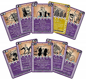 Mortal Gods: Persian Roster & Gifts Card Set