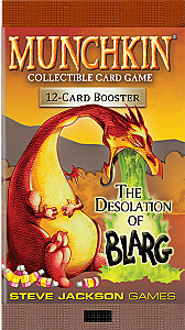 
                            Изображение
                                                                дополнения
                                                                «Munchkin Collectible Card Game: Booster – The Desolation of Blarg»
                        