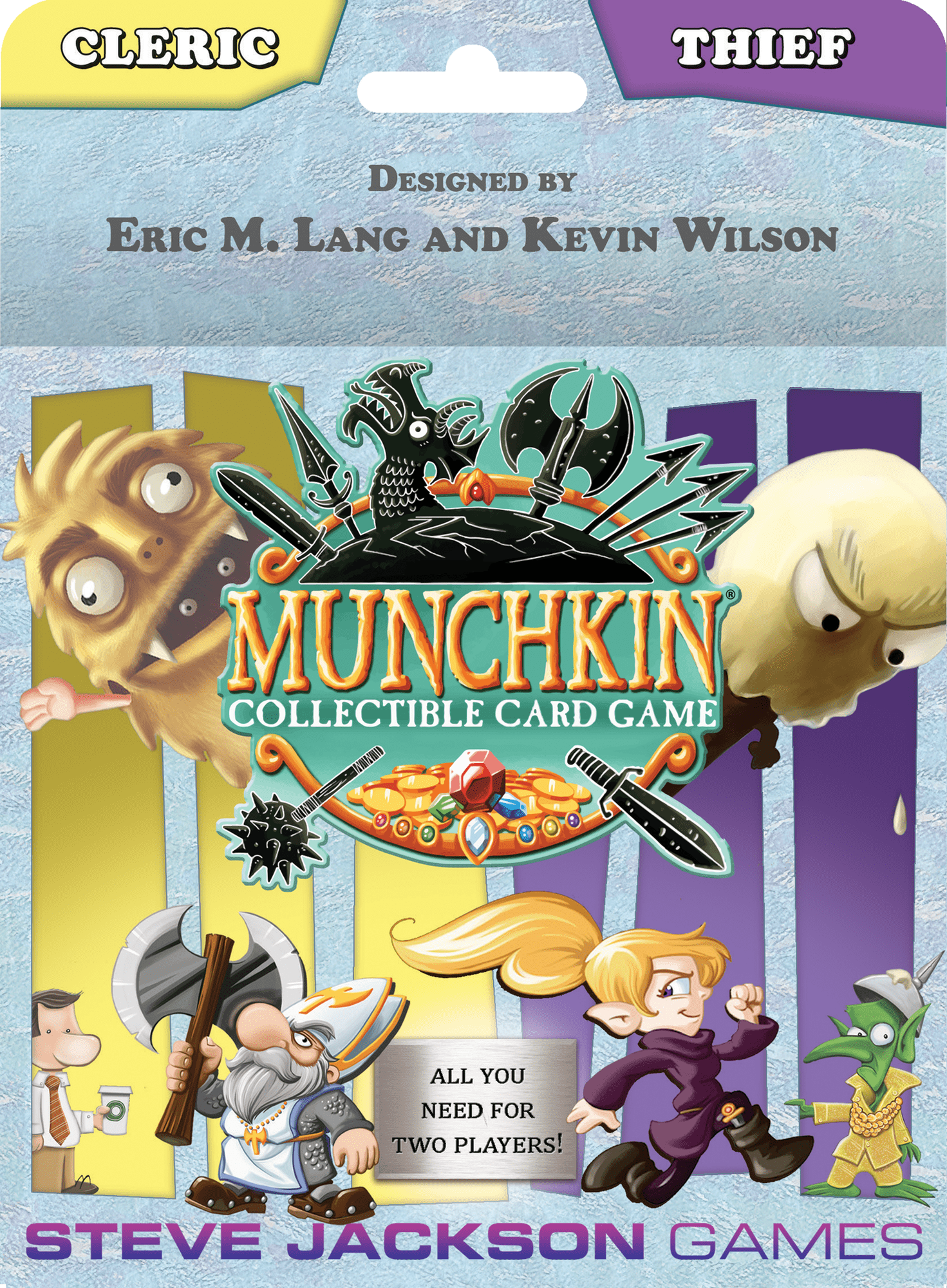 Munchkin Collectible Card Game: Cleric & Thief Starter Set»