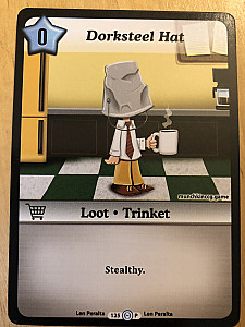 
                            Изображение
                                                                дополнения
                                                                «Munchkin Collectible Card Game: Dorksteel Hat Promo»
                        