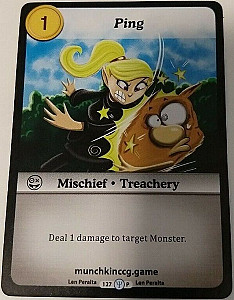 
                            Изображение
                                                                промо
                                                                «Munchkin Collectible Card Game: Ping Promo Card»
                        