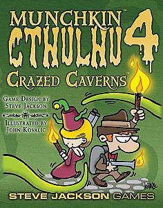 
                            Изображение
                                                                дополнения
                                                                «Munchkin Cthulhu 4: Crazed Caverns»
                        