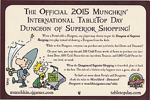 
                            Изображение
                                                                дополнения
                                                                «Munchkin Dungeon: Dungeon of Superior Shopping»
                        