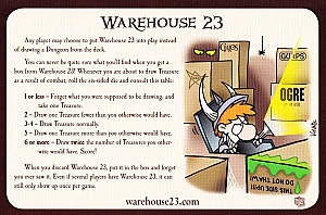
                            Изображение
                                                                дополнения
                                                                «Munchkin Dungeon: Warehouse 23»
                        