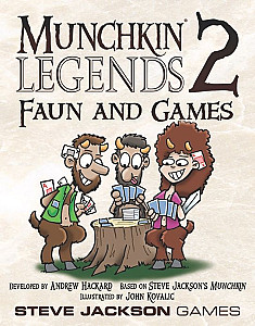 Munchkin Legends 2: Faun and Games, Steve Jackson Games, 2014 (image provided by the publisher)
