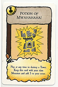 Munchkin Panic: Potion of Mwahahaha! Promo Card