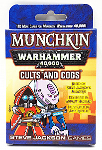 
                            Изображение
                                                                дополнения
                                                                «Munchkin Warhammer 40,000: Cults and Cogs»
                        