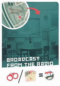 Nights of Fire: Battle for Budapest – Broadcast from the Radio Promo Card