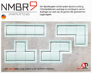 NMBR 9: Starting Tiles