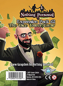 
                            Изображение
                                                                дополнения
                                                                «Nothing Personal Expansion Pack #2: The Dice Tower Crew»
                        