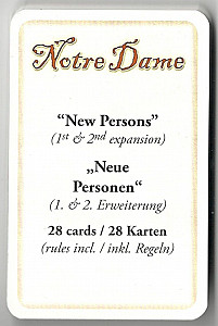 Notre Dame: The New Persons (Set 1 & 2)