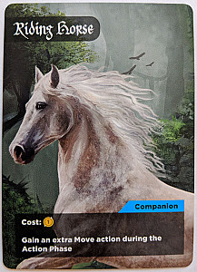 Of Dreams & Shadows: Riding Horse Promo Card