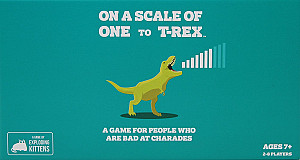 On a Scale of One to T-Rex, Exploding Kittens, 2019 — front cover (image provided by the publisher)