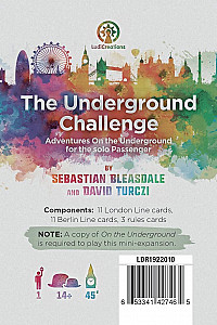 
                            Изображение
                                                                дополнения
                                                                «On the Underground: The Underground Challenge»
                        
