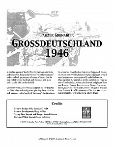 
                            Изображение
                                                                дополнения
                                                                «Panzer Grenadier: Grossdeutschland 1946»
                        