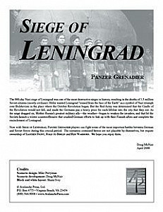 
                            Изображение
                                                                дополнения
                                                                «Panzer Grenadier: Siege of Leningrad»
                        