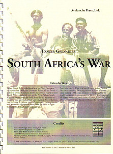 Panzer Grenadier: South Africa's War