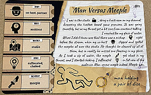Paranormal Detectives: Man vs Meeple Promo Card
