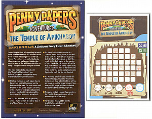 
                            Изображение
                                                                дополнения
                                                                «Penny Papers Adventures: The Temple of Apikhabou – Santa's Secret Lair»
                        