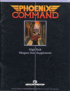 Phoenix Command: High Tech Weapon Data Supplement