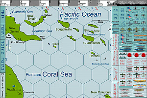 Postcard Coral Sea
