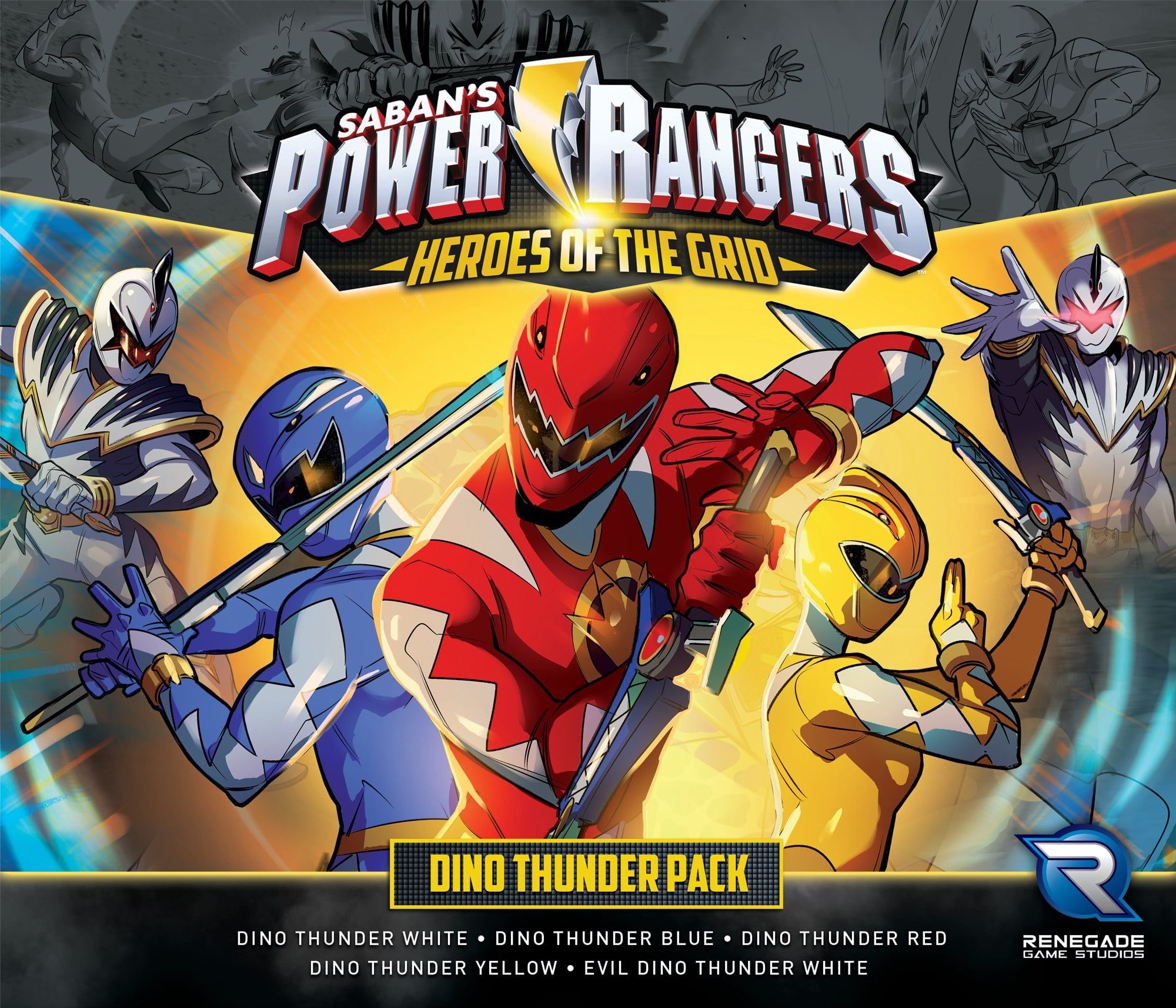 Правила и игровой процесс · «Power Rangers: Heroes of the Grid – Dino  Thunder Pack»