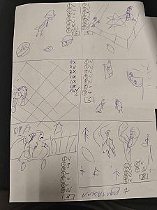 Зарисовка 6-ти карточек