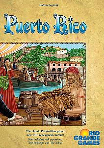 Обложка английского издания, вторая версия (Rio Grande Games)