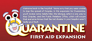 Quarantine: First Aid Expansion