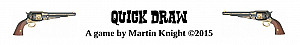 Quick Draw Card Game