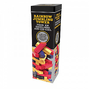 Падающая башня цветная