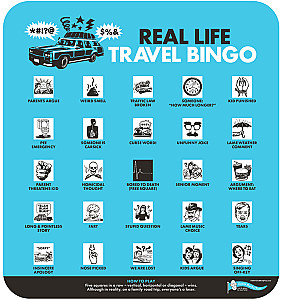 Real Life Travel Bingo