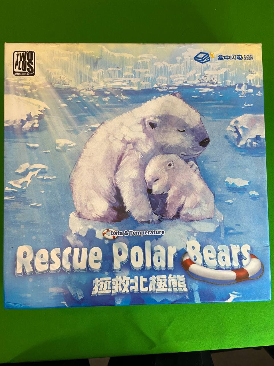 Rescue Polar Bears: Data & Temperature»