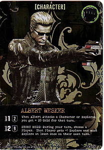 
                            Изображение
                                                                дополнения
                                                                «Resident Evil Deck Building Game: Albert Wesker Foil Promo»
                        
