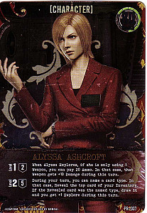 
                            Изображение
                                                                дополнения
                                                                «Resident Evil Deck Building Game: Alyssa Ashcroft Promo»
                        