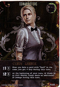 
                            Изображение
                                                                дополнения
                                                                «Resident Evil Deck Building Game: Cindy Lennox Promo»
                        
