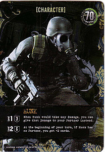 
                            Изображение
                                                                дополнения
                                                                «Resident Evil Deck Building Game: Hunk Foil Promo»
                        