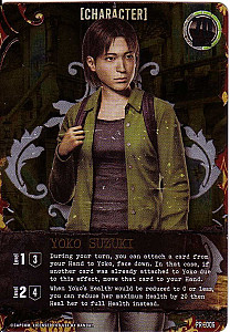 
                            Изображение
                                                                дополнения
                                                                «Resident Evil Deck Building Game: Yoko Susuki Promo»
                        