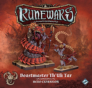 Runewars Miniatures Game: Beastmaster Th'Uk Tar – Hero Expansion