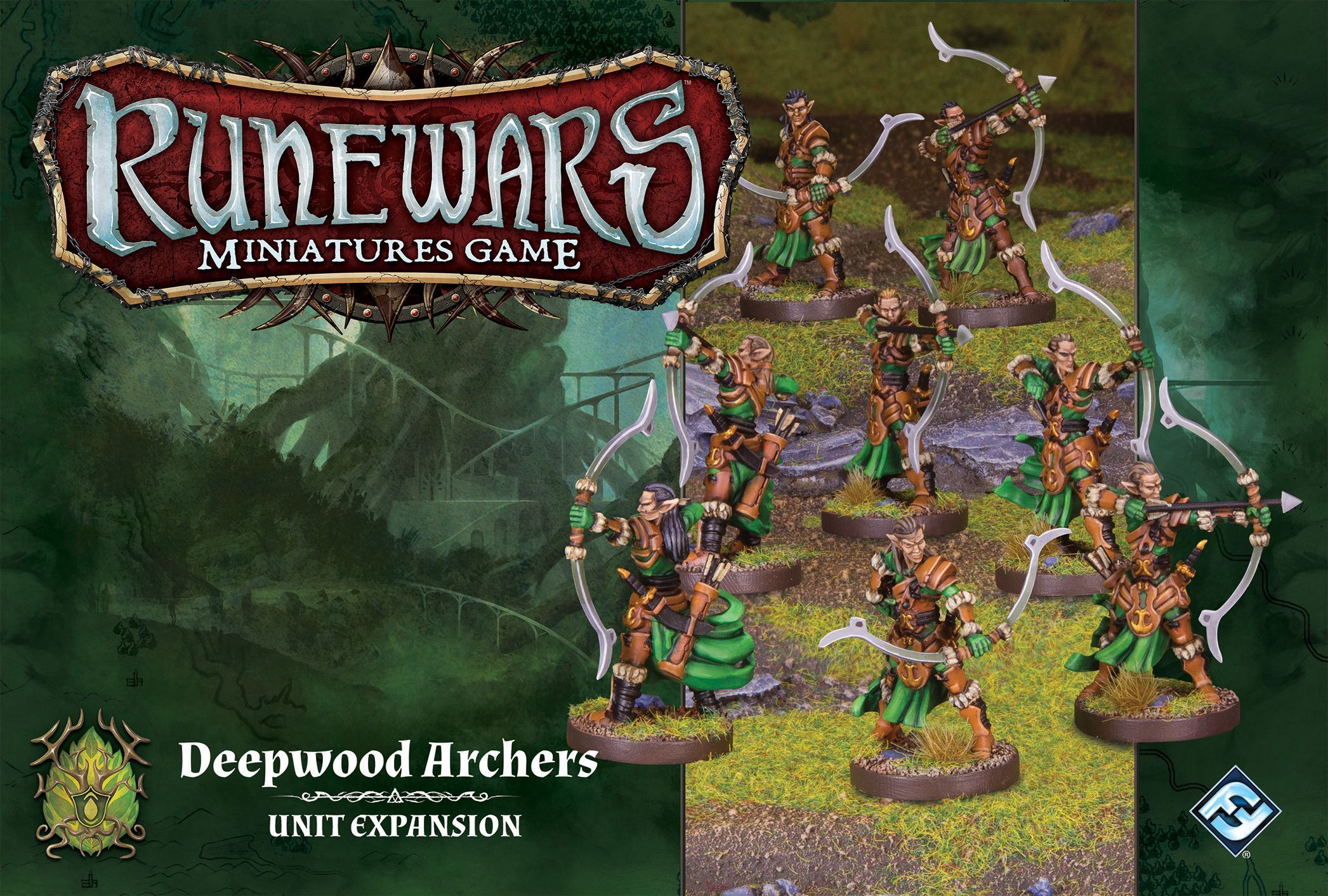 Runewars Miniatures Game: Deepwood Archers – Unit Expansion»