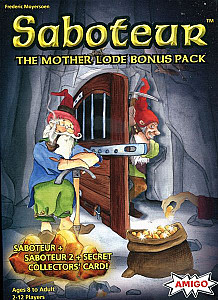 
                            Изображение
                                                                настольной игры
                                                                «Saboteur: The Mother Lode Bonus Pack»
                        