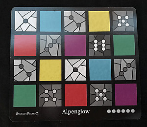 Sagrada: Promo 2 – Alpenglow/Komorebi Window Pattern Card