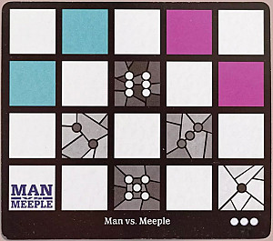Sagrada: Promo 6 – Man Vs Meeple Window Pattern Card