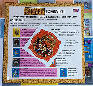 Samara: Expansion 1 – Buildings, Goals & Tokens