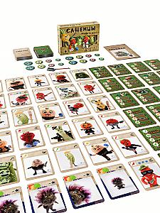 Коробка и все карты игры