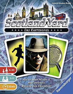 
                            Изображение
                                                                настольной игры
                                                                «Scotland Yard: Das Kartenspiel»
                        