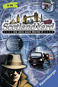 
                            Изображение
                                                                настольной игры
                                                                «Scotland Yard: Die Jagd nach Mister X»
                        